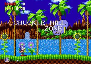 Chuckles the Maniacally Laughing Hedgehog